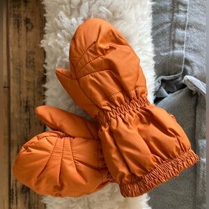Patagonia Orange Insulated Mittens Infant